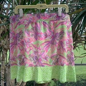 Floral Pink and Green new golf skort